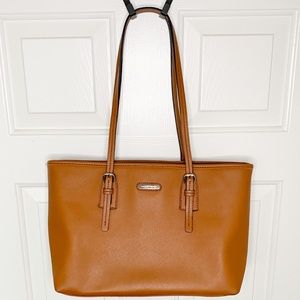 Dana Buchman Brown faux leather purse